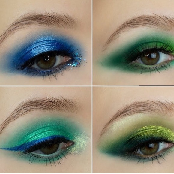 Ace Beaute OCEANIC Eyeshadow Palette Aqua Green Purple Blue Gorgeous! 24g *BNIB - Picture 9 of 16